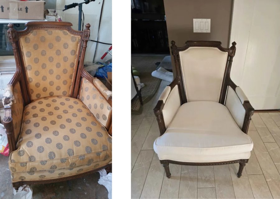 Read more about the article Armchair renovation